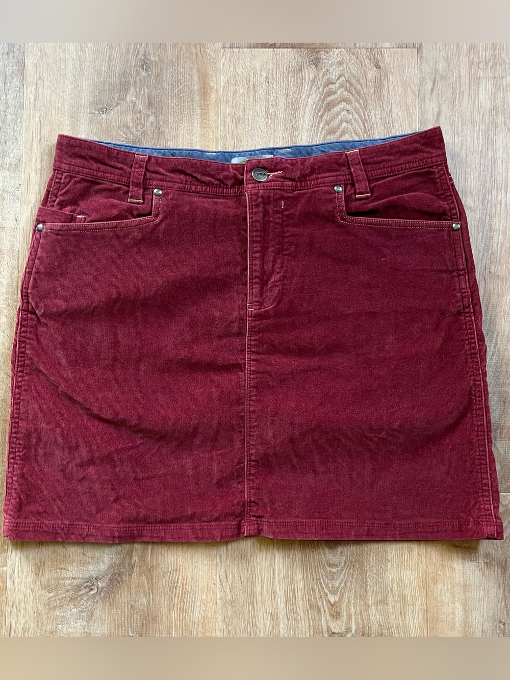Horny Toad Corduroy Mini Skirt